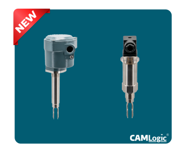 CAMLogic presents the new vibrating level sensors for liquids