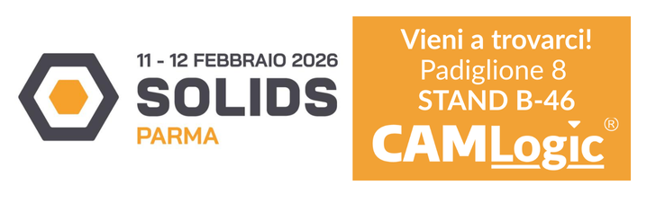 CAMLogic auf SOLIDS Parma 2026